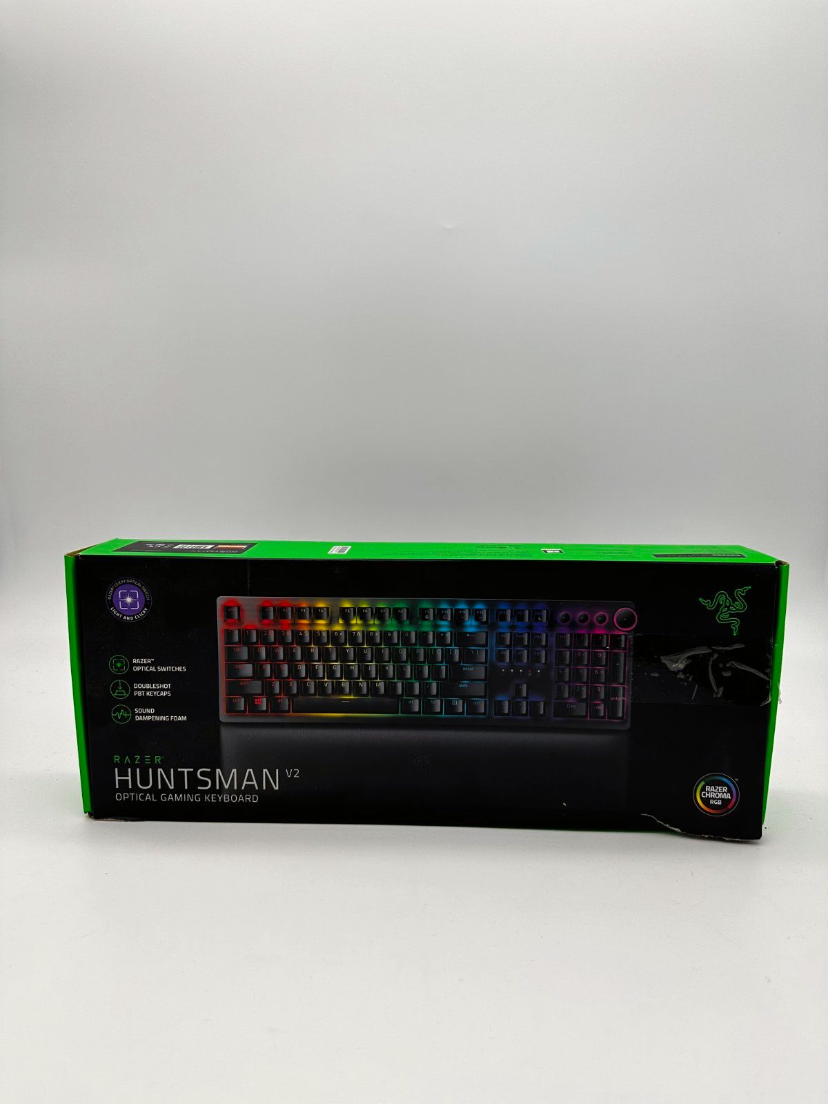Razer Huntsman V2 Gaming Tastatur Qwertz Mechanische Tastatur