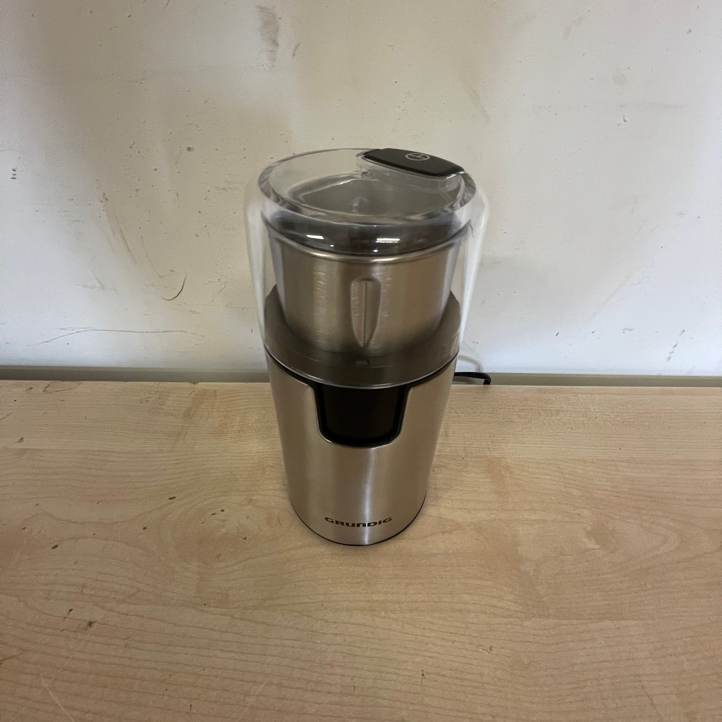 GRUNDIG CM 4760 Kaffeemühle Edelstahl/Schwarz 180 Watt (B-Ware)