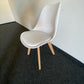 Esszimmerstühle 2er Set Weiß mit Massivholz (B-Ware)